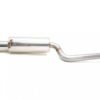 RCM 2.5" Rear Exhaust Silencer 4.5" Tailpipe