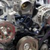 RCM Subaru GEN2 Alternator Relocation Bracket Kit - OEM Power Steering Pump Option
