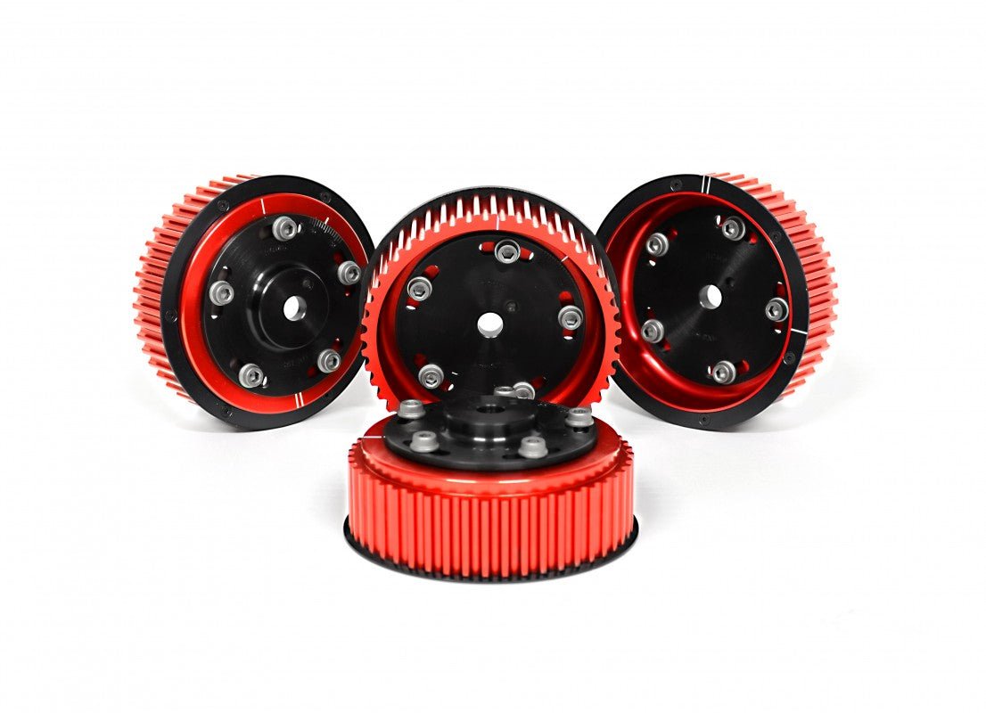RCM Alloy / Steel Vernier Cam Pulley Set 1996-1998 (V3-V4) - Image 2