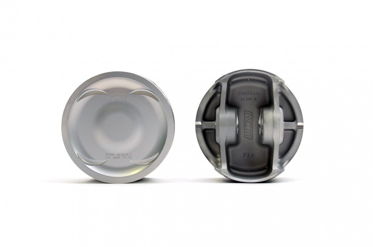 RCM / OMEGA Low Expansion Piston Set - WRX & STI 2006+ (V9+) EJ25 - Image 2