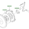 Exedy Uprated Organic Clutch Kit - 6 Speed