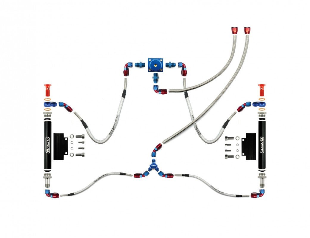 RCM Parallel Fuel Rail Kit / Rotated Turbo (UK, USDM & EURO SPEC MODELS) - Image 5