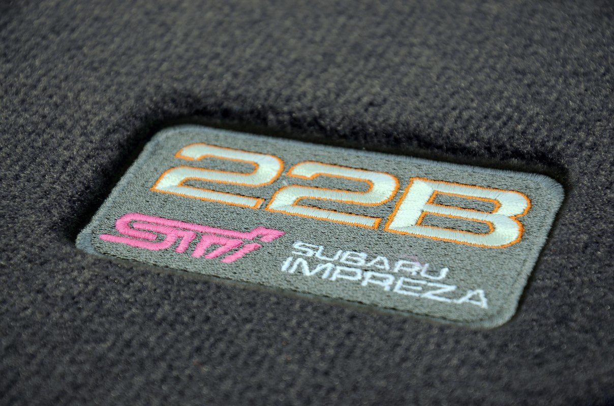 RCM Subaru Impreza 22B JDM Luxury Car Mat Set - Image 3