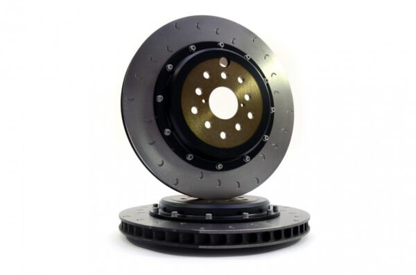RCM / ALCON Rear 4 Pot Brake Kit Red 343mm - Image 2
