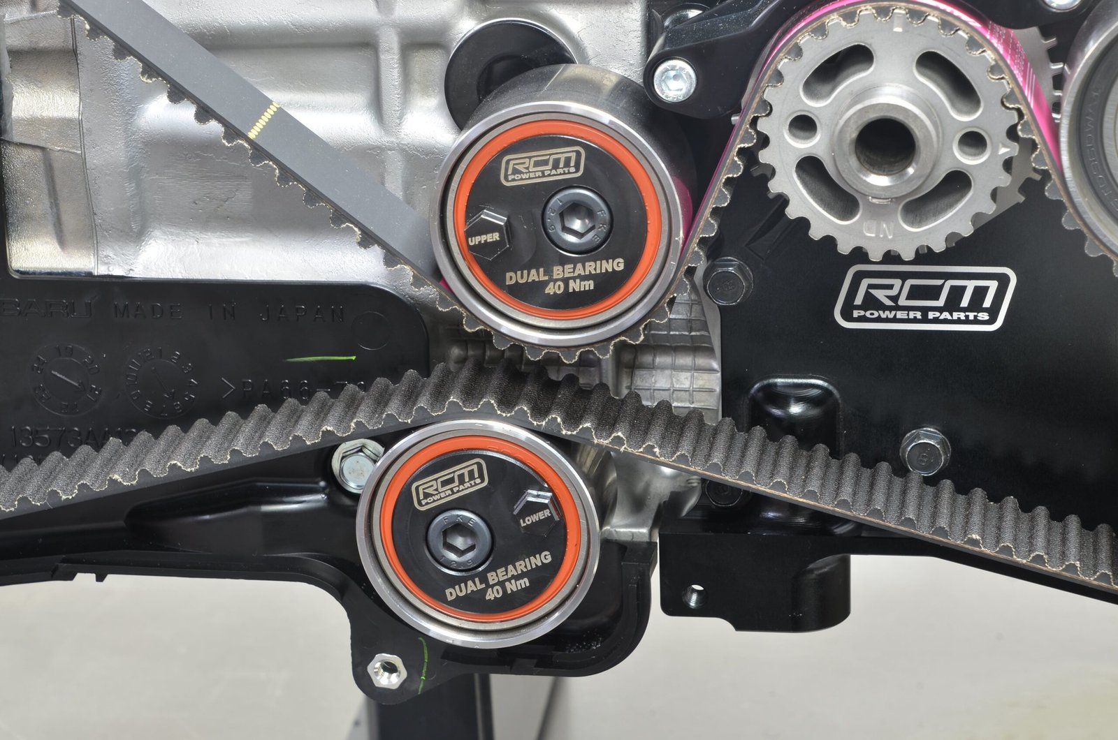 RCM Eccentric Adjustable Idler Dual Bearing Set - Image 2