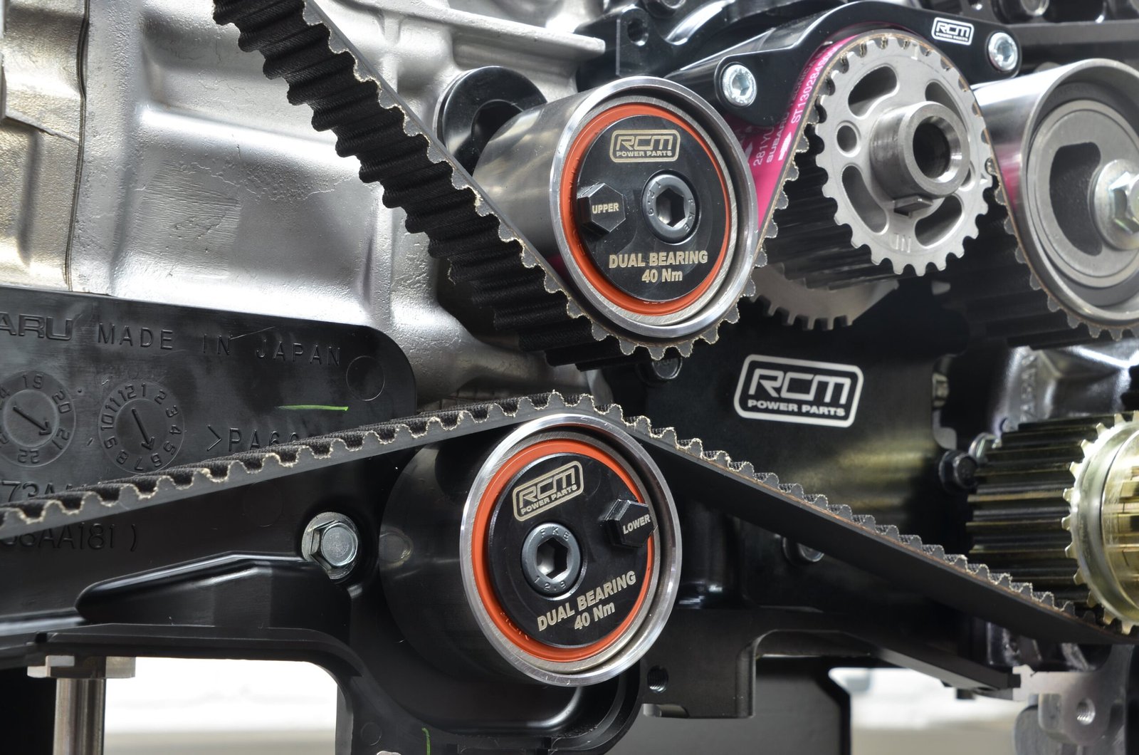 RCM Eccentric Adjustable Idler Dual Bearing Set - Image 4
