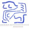 RCM / Samco Coolant Hose Kit WRX / STI 02-05