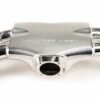 Process West Raw Silver Reverse Inlet Manifold - Drive By Wire - WRX /  STI 2006 - 2012