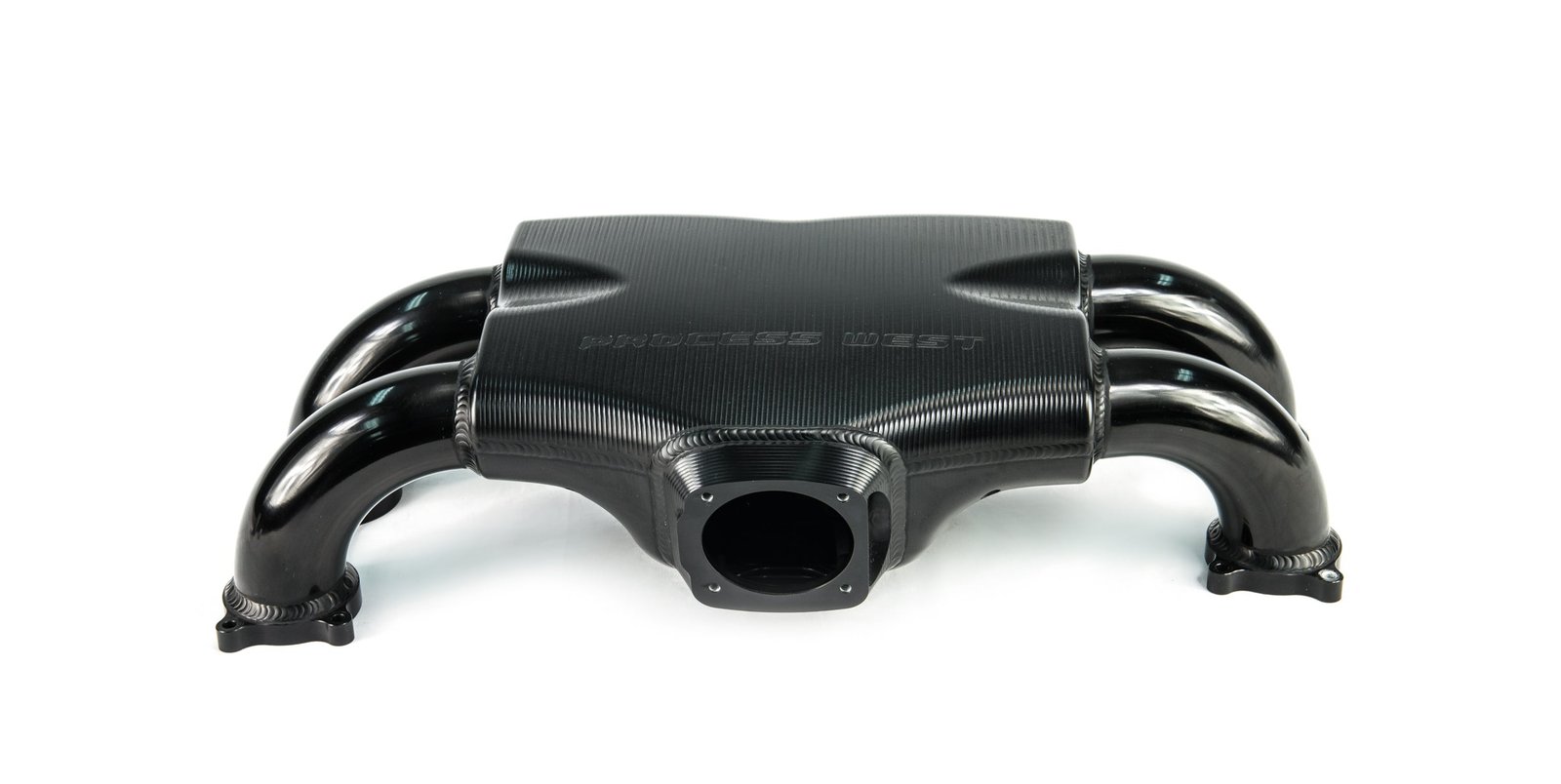 Process West Black Reverse Inlet Manifold - Drive By Wire - WRX / STI 2006 - 2012