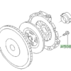 Subaru Clutch Cover Bolts