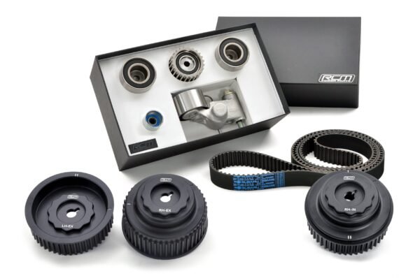 RCM - Genuine Timing Belt Kit & RCM Triple Alloy Camshaft Pulley Upgrade Kit 99-02MY EJ20/22/25