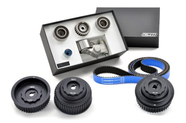 RCM - Cosworth Timing Belt & RCM Triple Alloy Camshaft Pulley Upgrade Kit 99-02MY EJ20/22/25