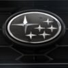 Subaru Stars Front Grille Badge Black - GC8