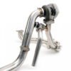 Rotated Turbo Up & Downpipe Kit for V-Band GENII Garrett Turbochargers