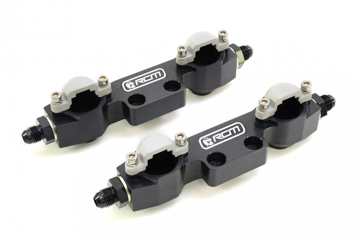 RCM Side Feed Parallel Billet Fuel Rail Pair V3 - V4 - Image 2