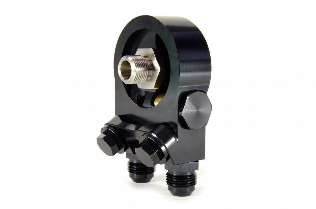 RCM Black Series Dual Port Angled Thermostatic Oil Sandwich Plate - Image 4