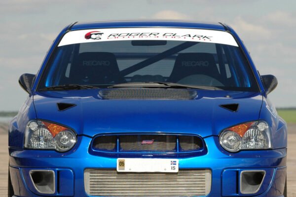 RCM Logo Sunstrip - White - Image 4