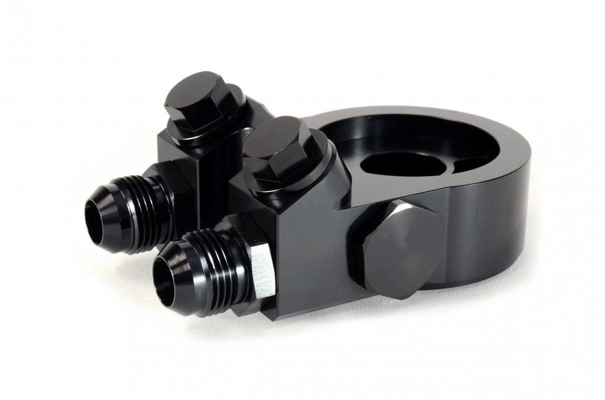 RCM Black Series Dual Port Angled Thermostatic Oil Sandwich Plate - Image 2