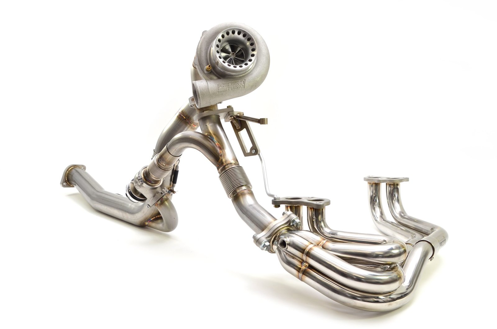 RCM GENII V-Band Rotated Turbo Kit - Precision Turbo Fitment - GC Impreza - Image 3