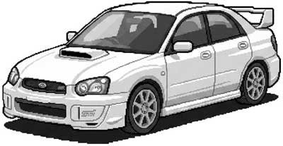 Subaru Impreza 2003-2005 (GD/GG Blobeye)
